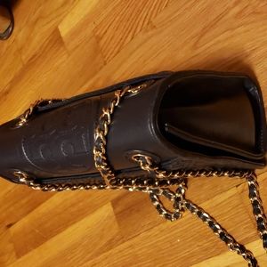 Tory burch Alexa woman navy blue convertible crossbody and shoulder bag